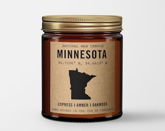 Minnesota Homestate Candle