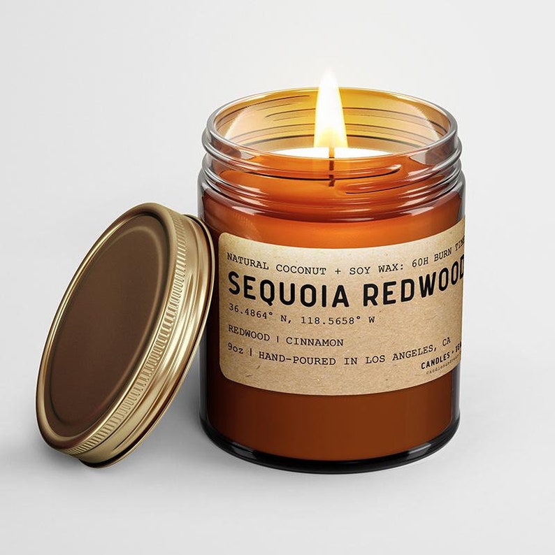Sequoia Redwood: California Scented Candle - Thumbnail 4