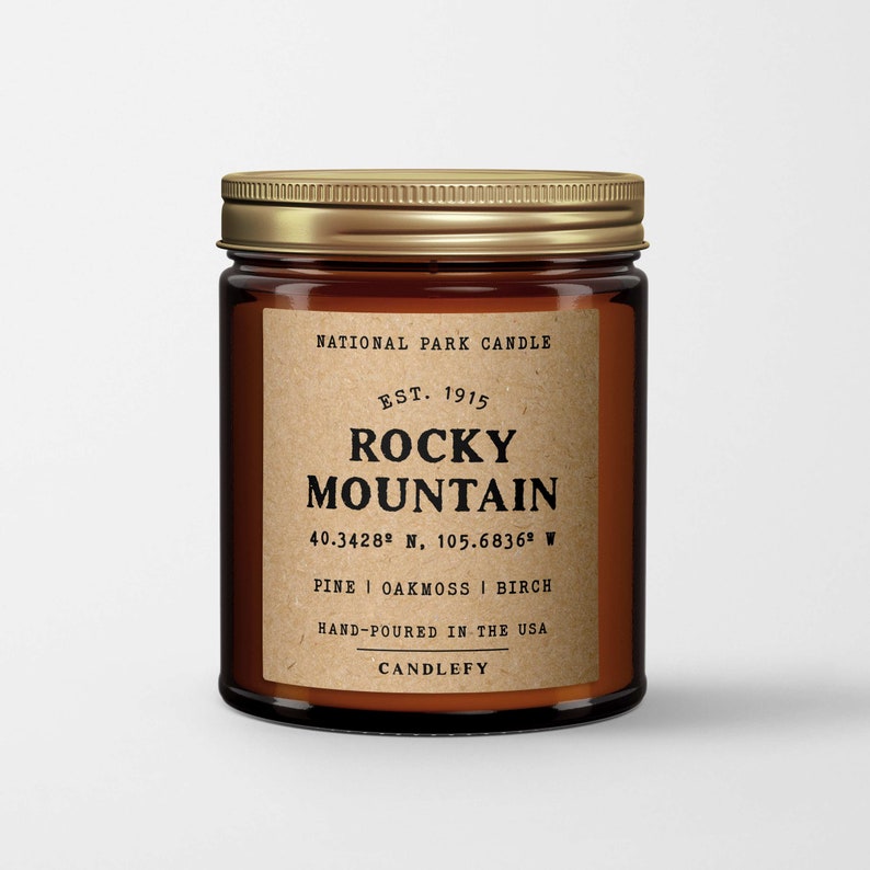 Candlefy Rocky Mountain National Park Candle