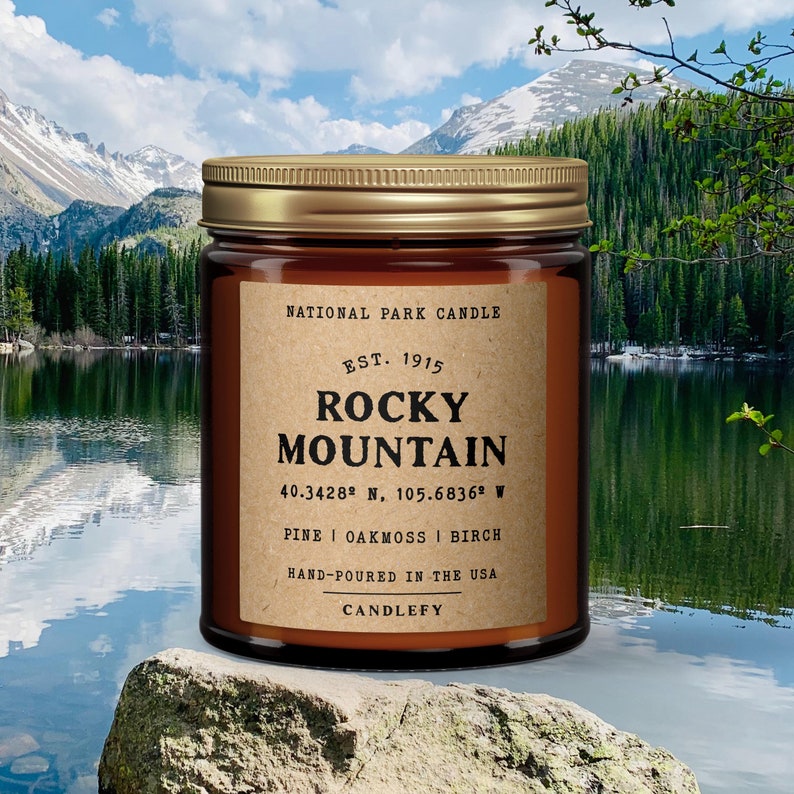 Candlefy Rocky Mountain National Park Candle - Thumbnail 3