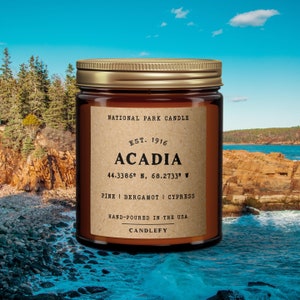 Acadia National Park Candle