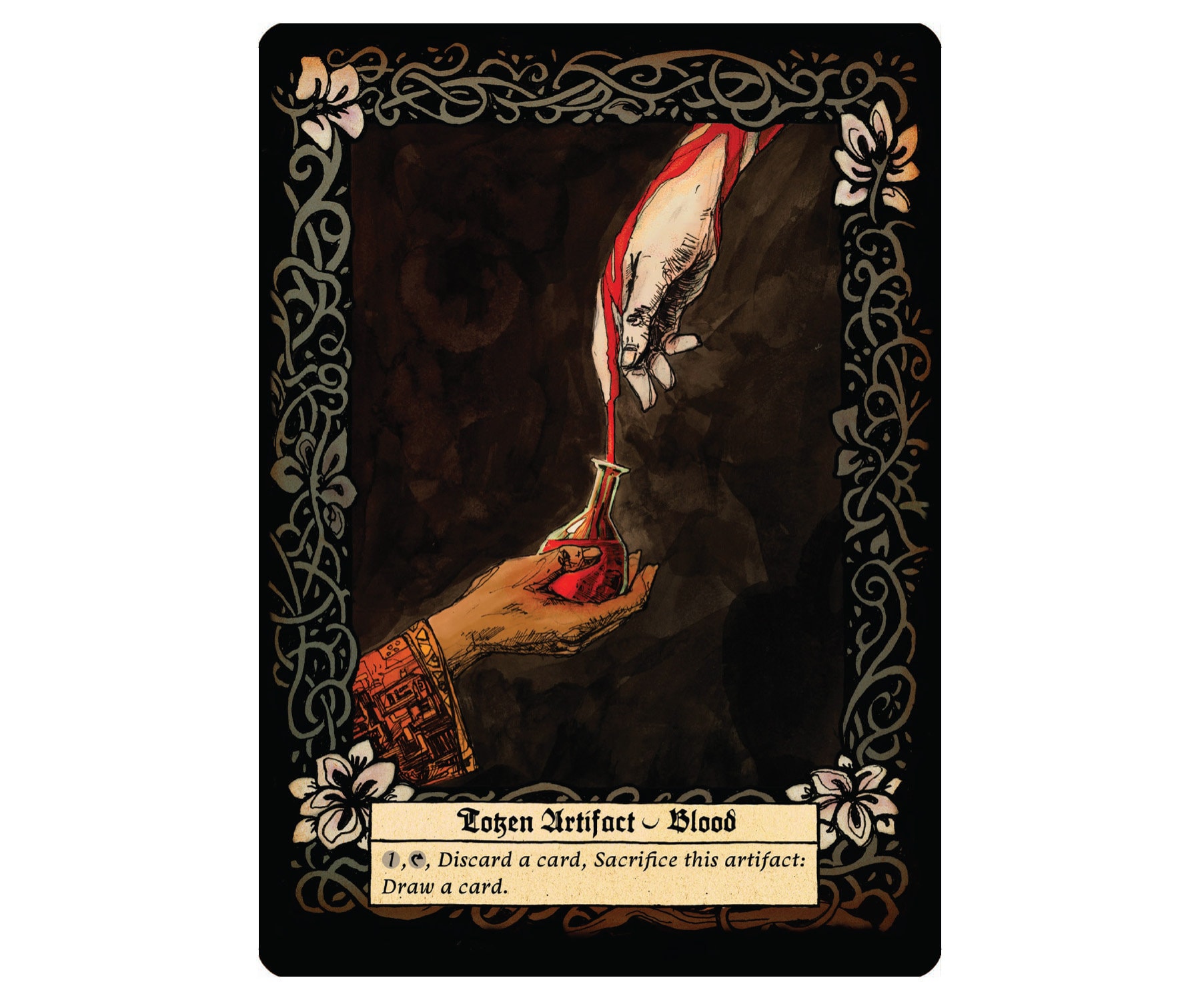 blood token mtg cards Blood Token Pack for Magic the Gathering MTG: 4 pack Blood Tokens