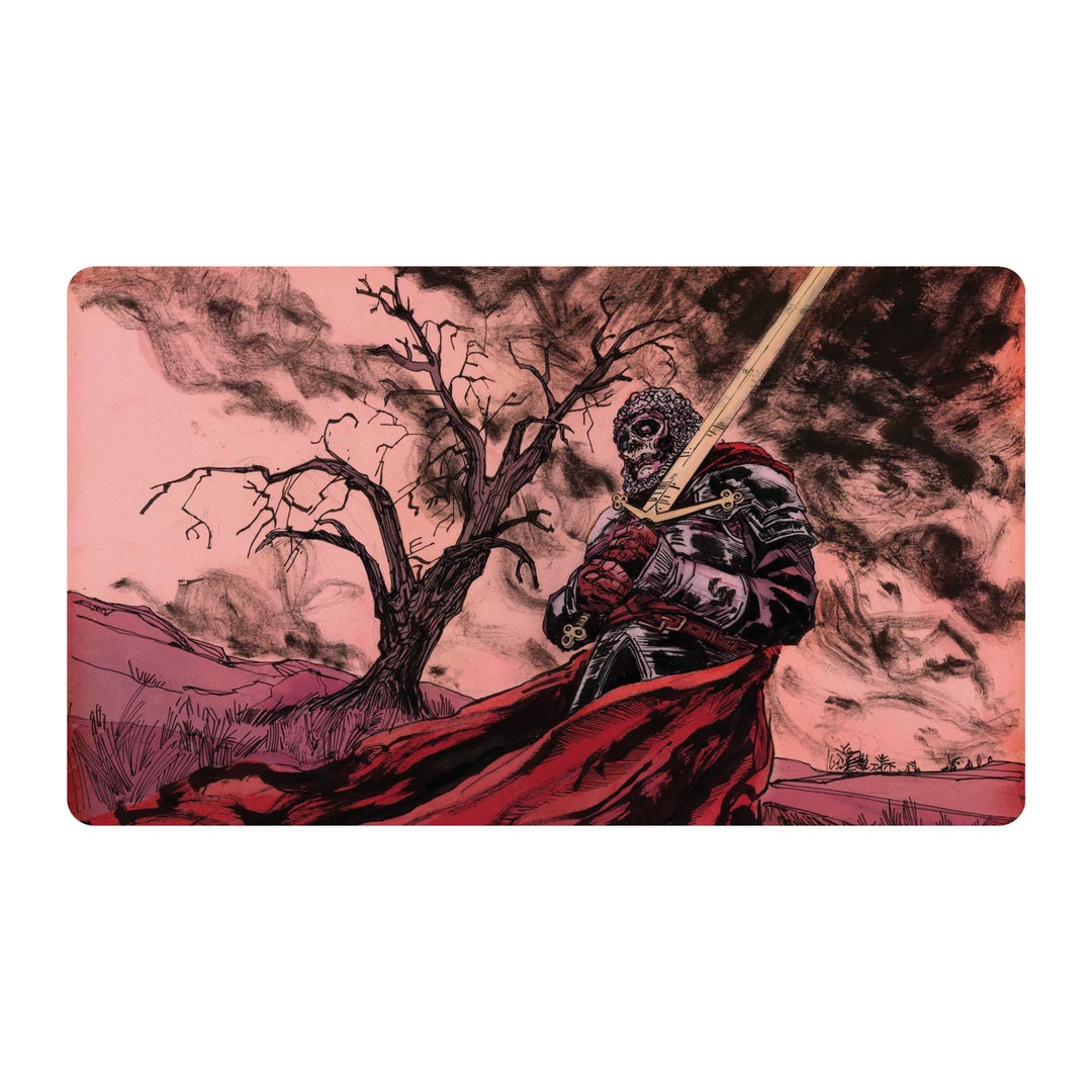 Illustrated Playmat for Trading Card Games Etsy
