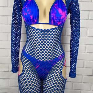 3 piece fishnet