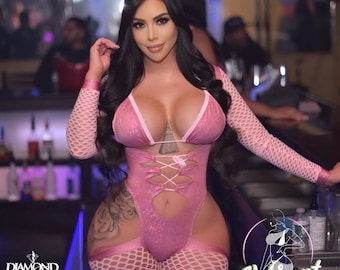 Jumpsuit fishnet