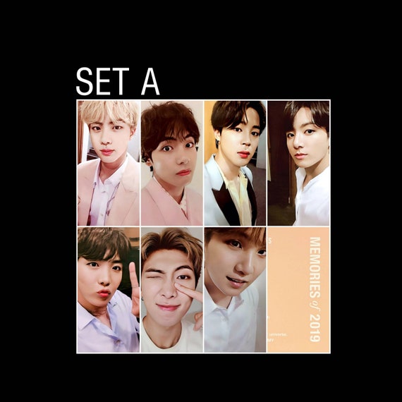 BTS Memories 2019 Bluray Photocards - Etsy