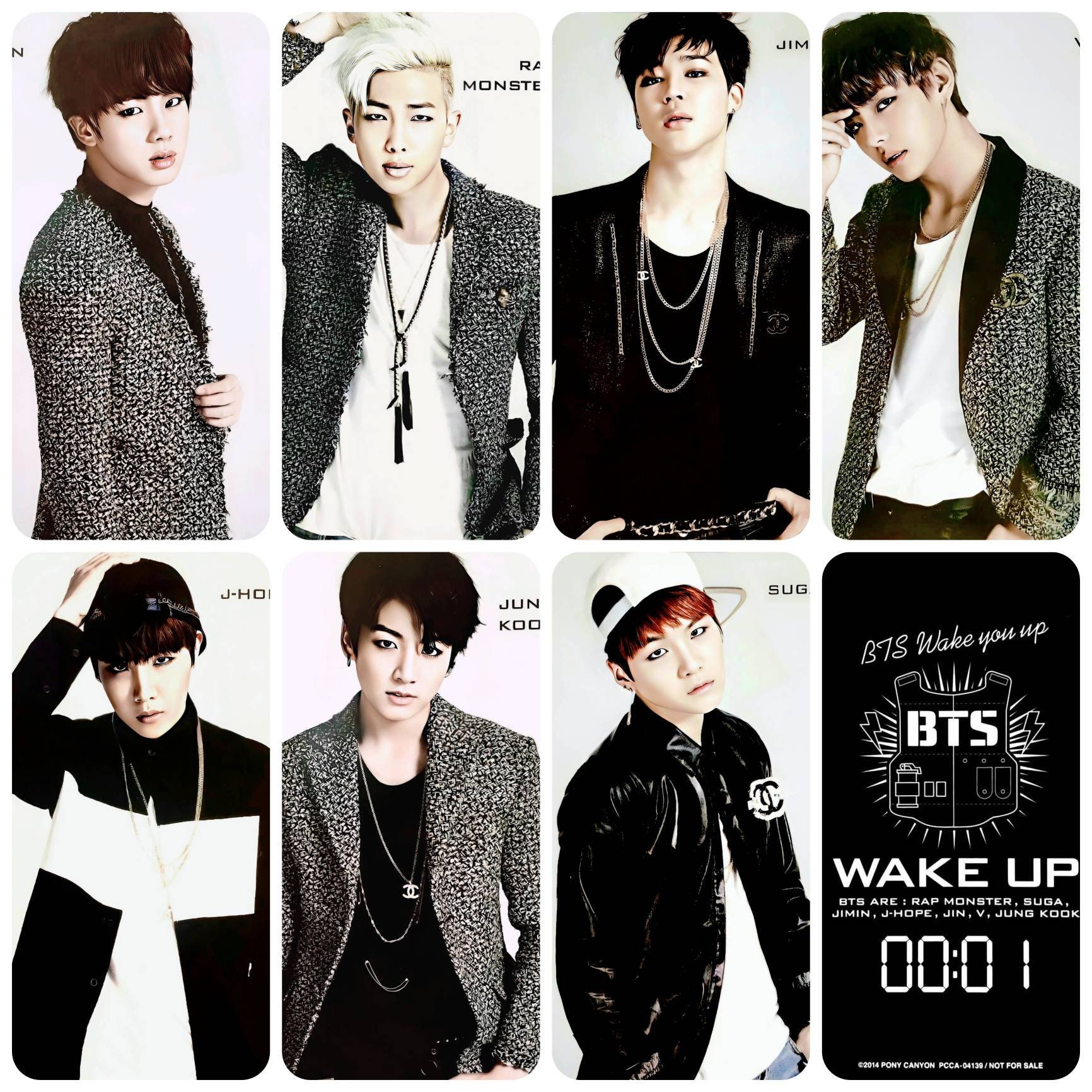 BTS  ジョングク  トレカ  WAKE UP