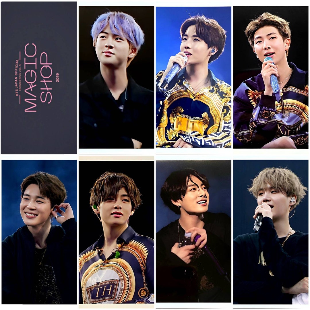 BTS 5th Muster Magic Shop Postcards - Etsy Hong Kong