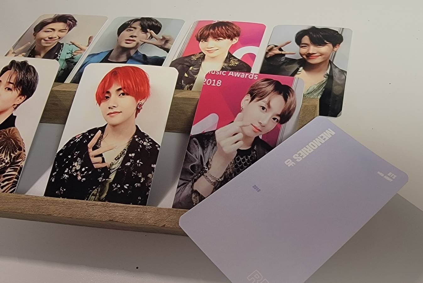 BTS Memories of 2018 Blue Ray Photo-cards - Etsy