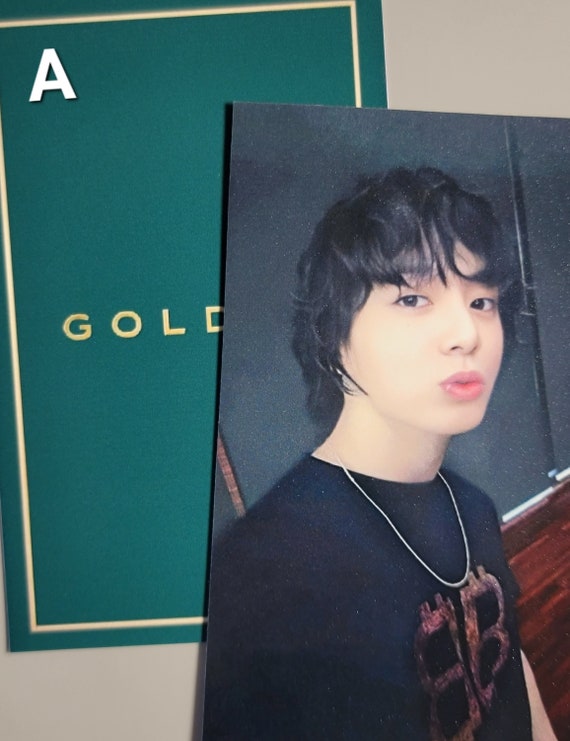 Jungkook Golden : Sound Wave Lucky Draw Photo Cards - Etsy