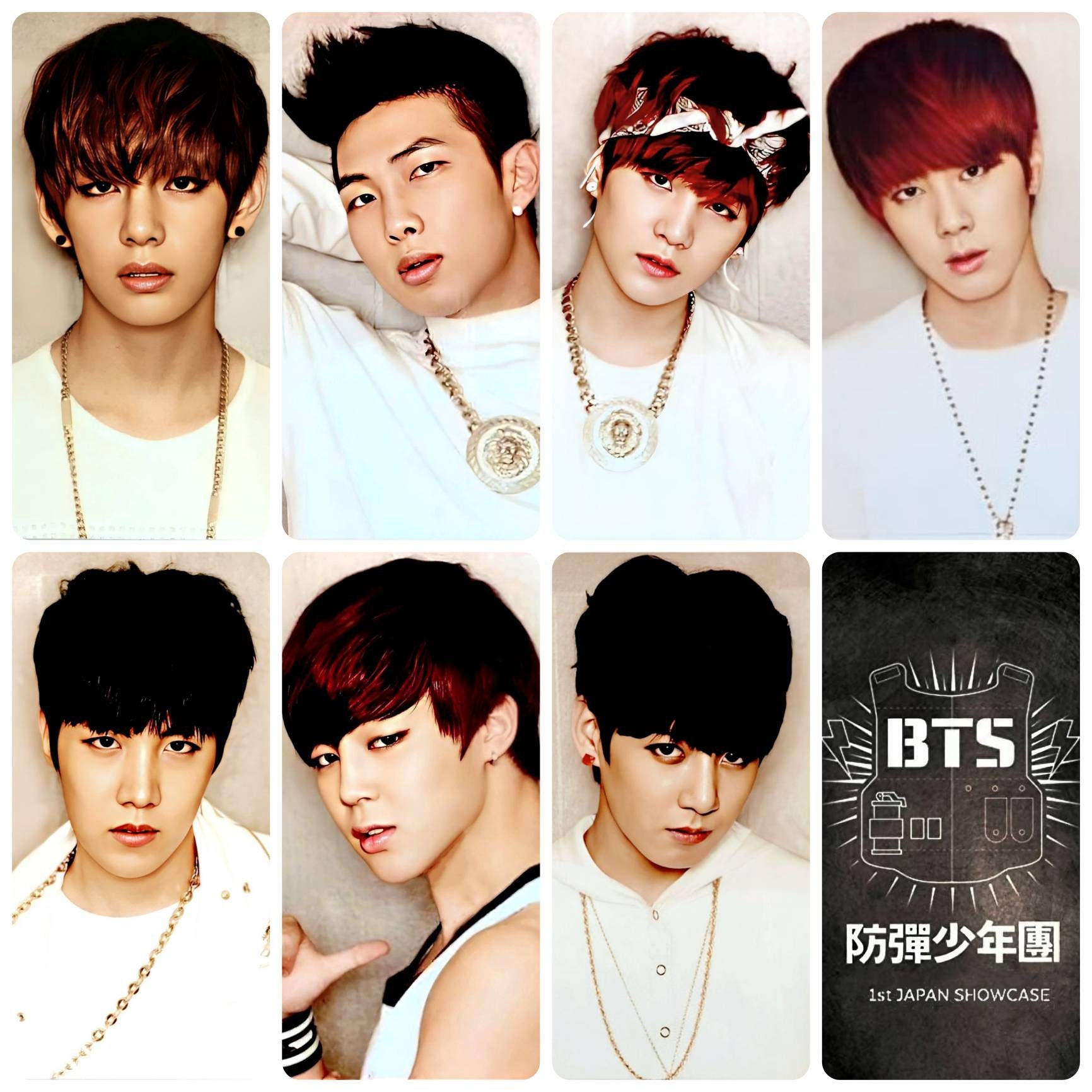 BTS 1st Japan Showcase Photo Cards - Etsy