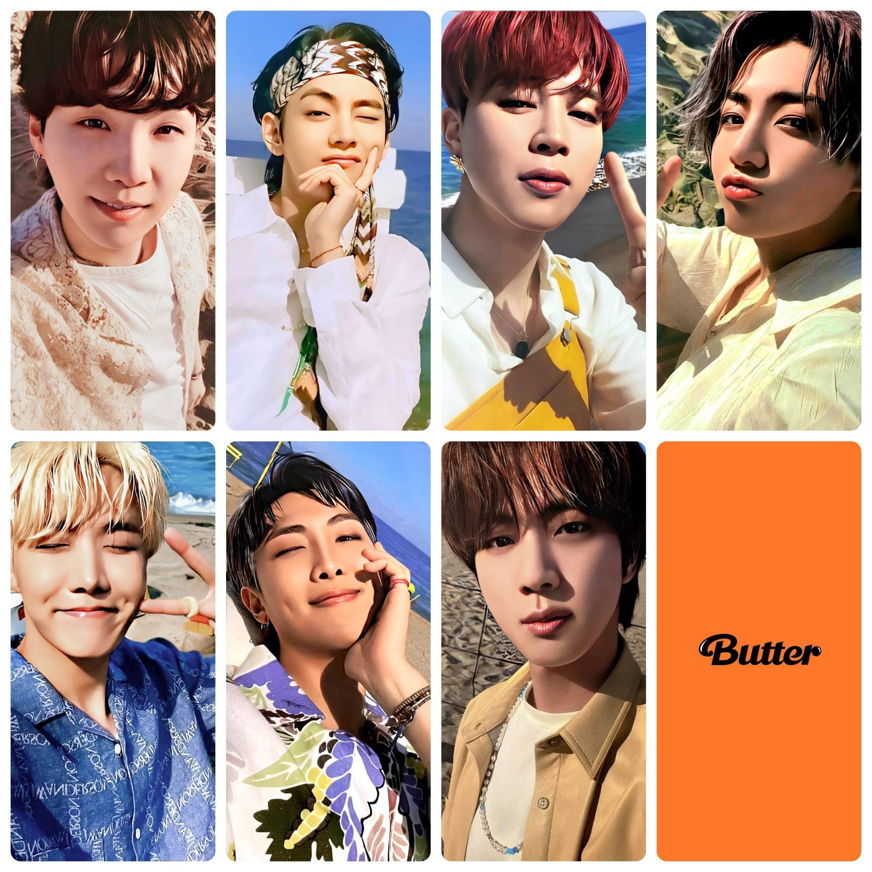 BTS Butter Peaches Album Photocards Etsy Australia
