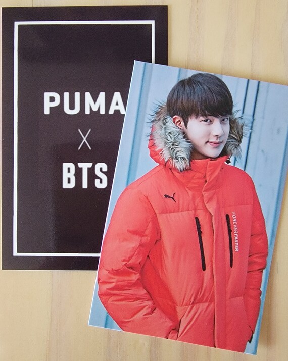 Bts puma top winter jacket