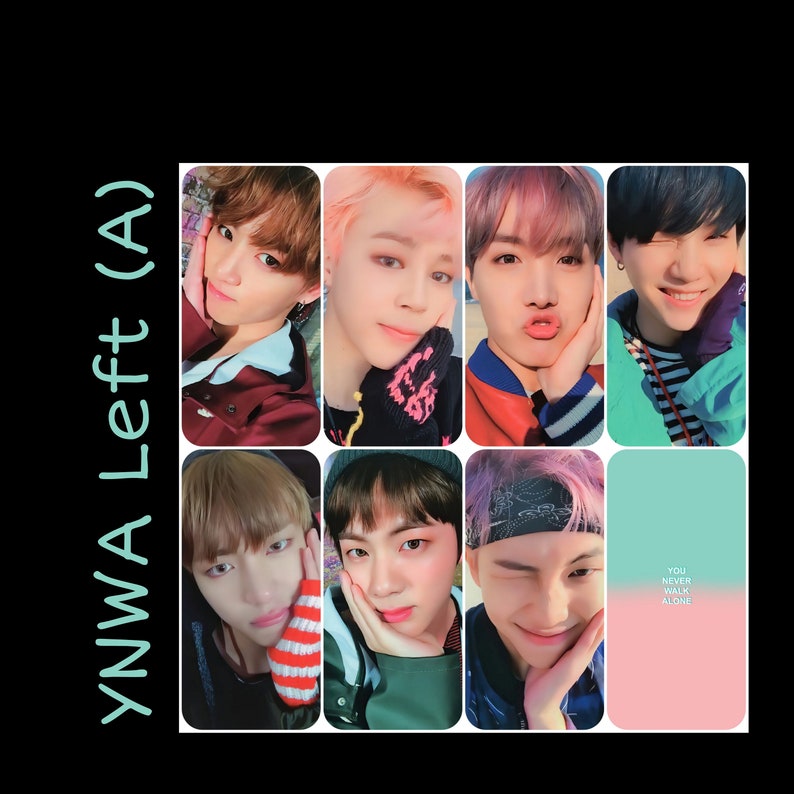 Bts You Never Walk Alone Photo Cards Etsy