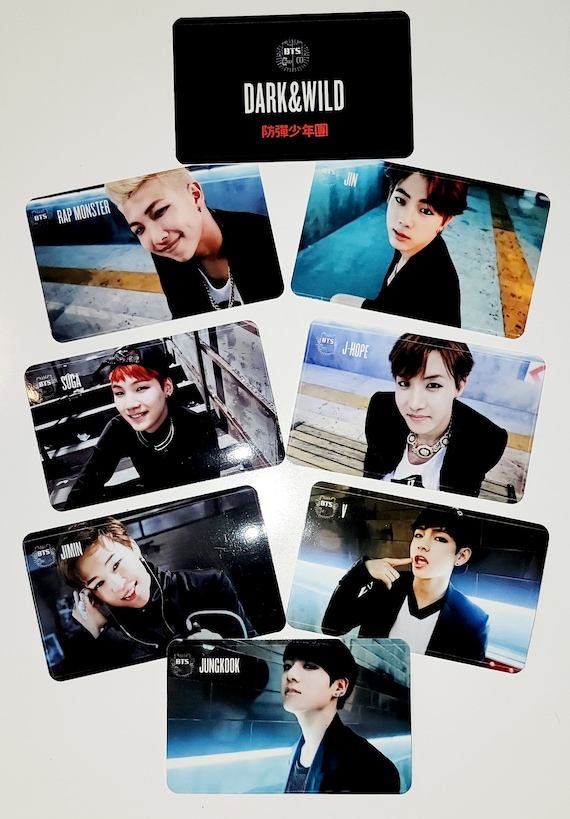 Bts Dark Wild Photocards Etsy
