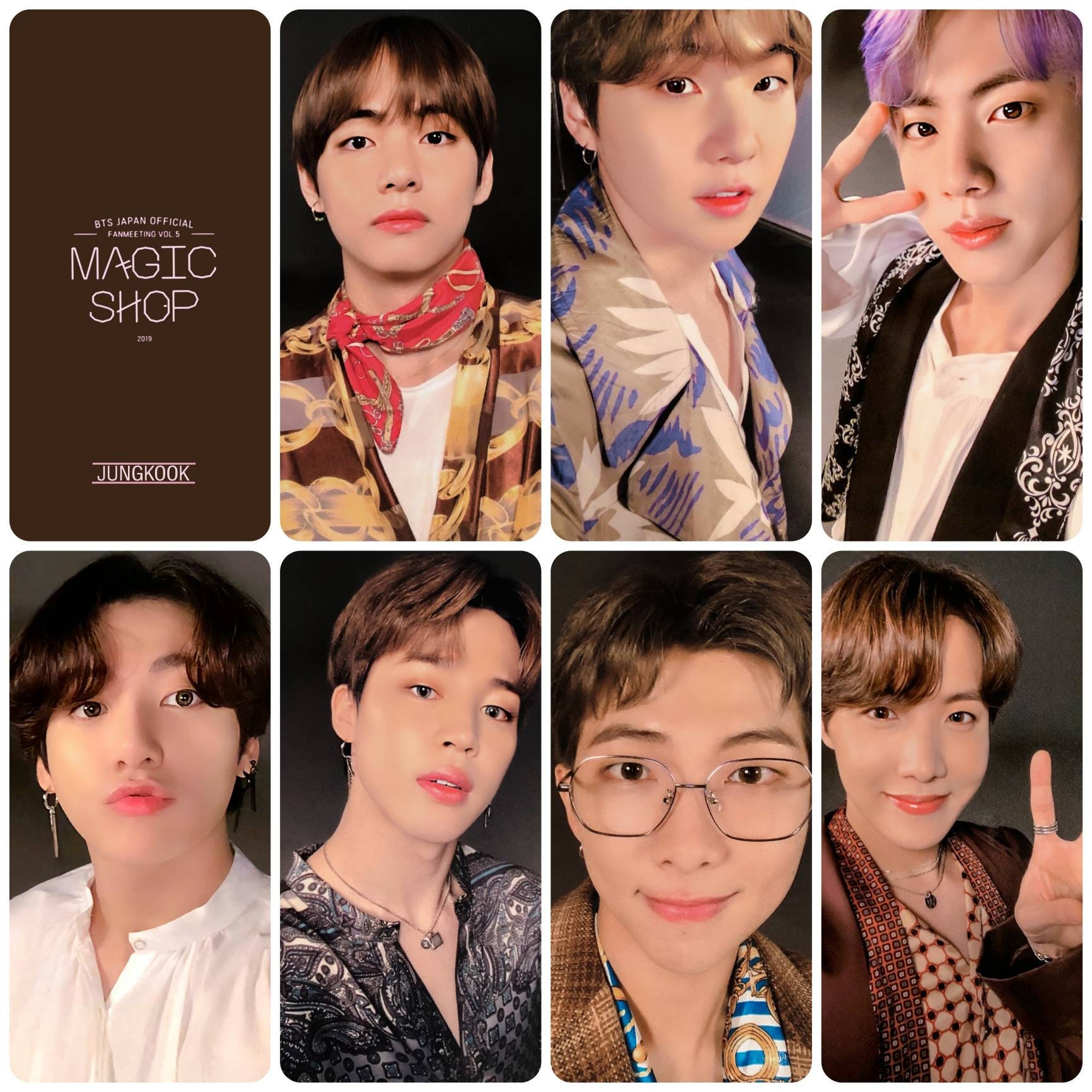 BTS 5th Muster Clipboard Mini Photocards - Etsy