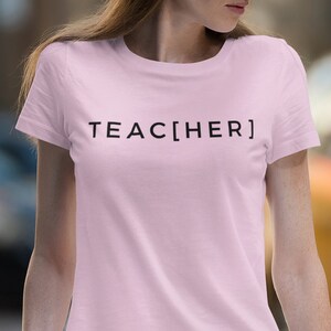 Koszulka dla nauczyciela, damska koszulka mentora, prezent dla nauczyciela, prezent dla nauczyciela, pomysł na prezent dla nauczyciela, odzież dla nauczyciela