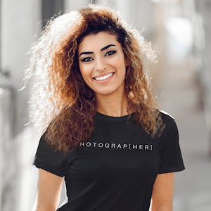 Photograph[her], Photographer T-Shirt, Womens Photographer Shirt, Gift for Photographer, Photographer Gift, Funny Photographer T-Shirt