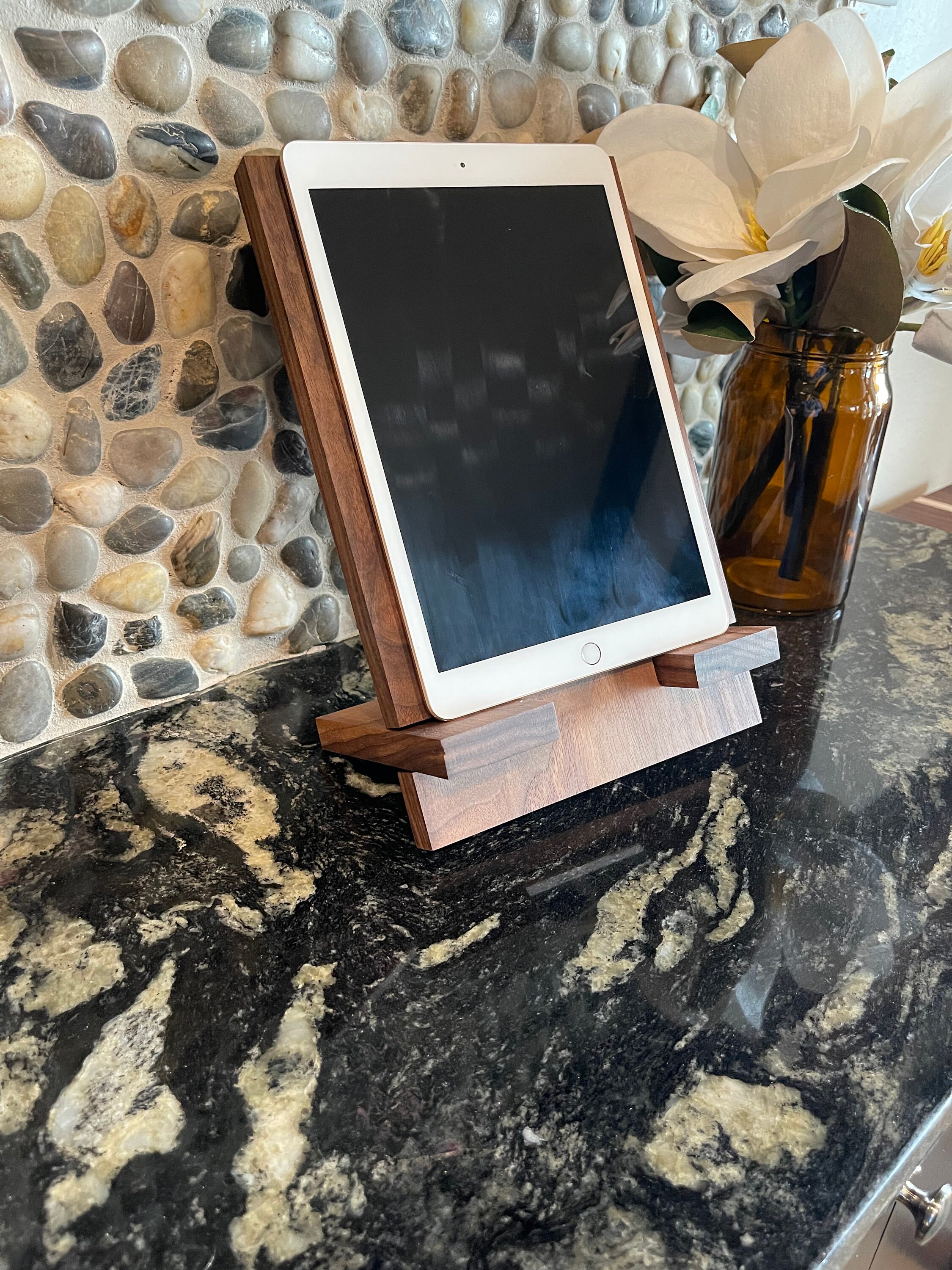 iPad Holder with Kitchen Conversions Digital CNC Carve Files