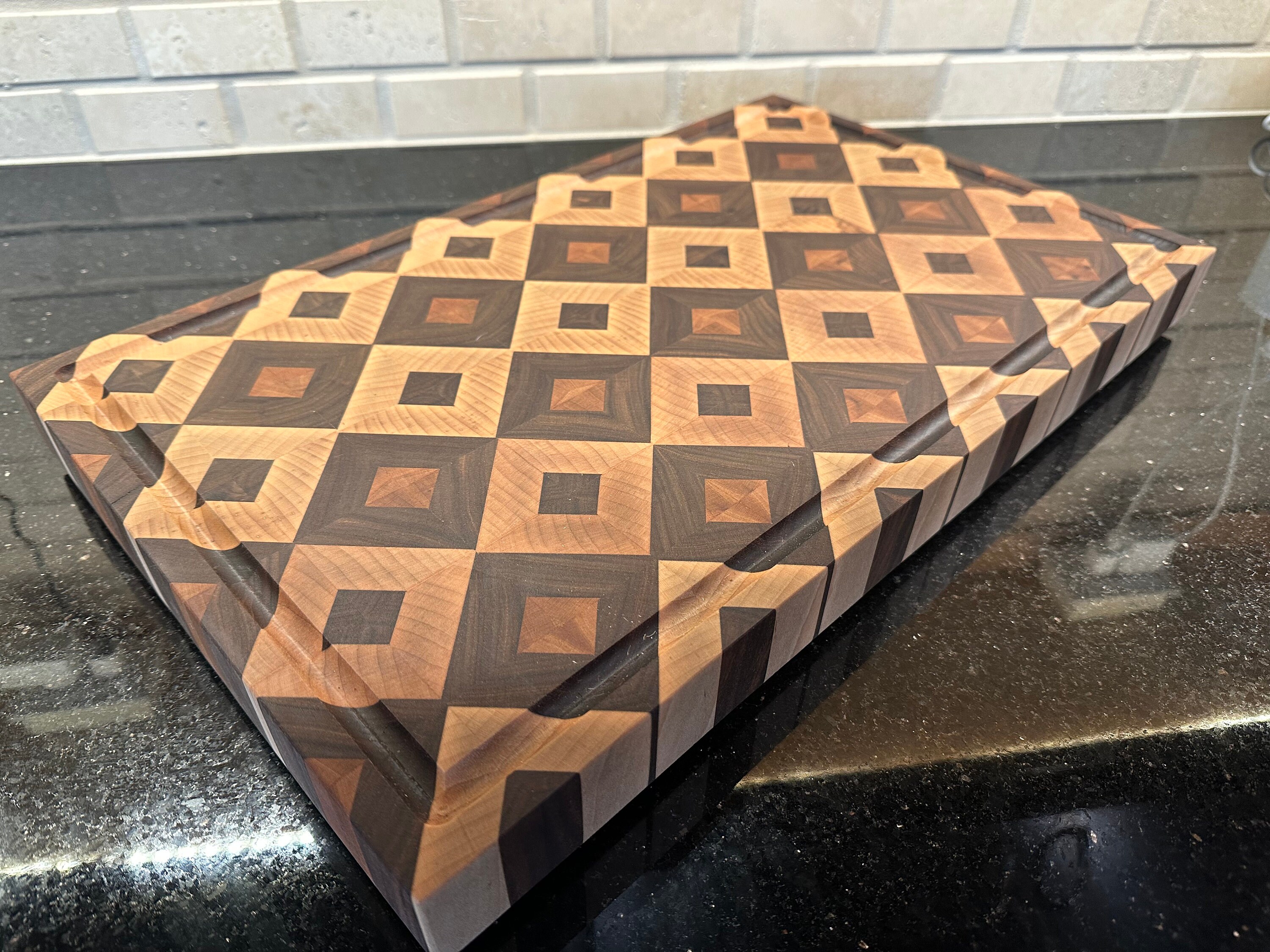Infinite Diamond Cutting Board