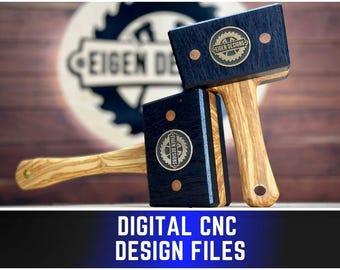 Jointer's Mallet CNC Designs  |  2 Designs Included - Large & Small