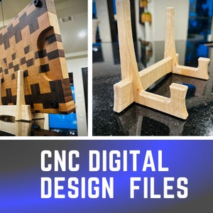Cutting Board Holder - Digital CNC Carve Files