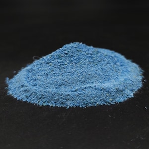 Blue Turquoise Powder: Raw Stone, Healing Crystal for Art & Woodworking