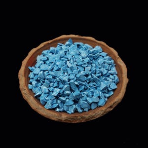 Blue Turquoise Raw Stone Powder: Healing Crystal, Woodworking Supply