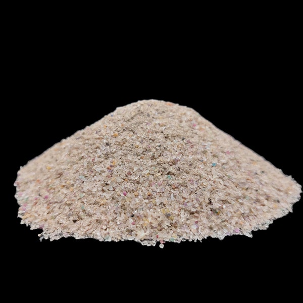 Mix Crushed Raw Stone Powder, 0.5mm Mix Rough Powder, Healing Crystal Crushed Powder Great for Woodworking, Raw Thick Powder