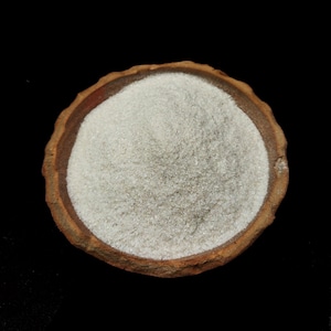 White Crystal Raw Stone Powder, White Crystal Rough Powder, Healing Crystal Crushed Powder Great for Woodworking, Raw Thick Powder