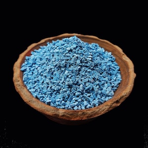 Blue Turquoise Raw Stone Powder: Healing Crystal for Woodworking