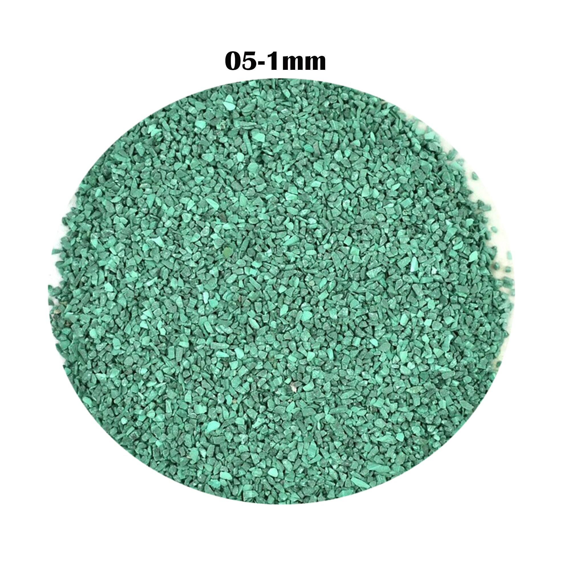 Green Malachite Raw Stone Powder: Rough Healing Crystal Chips - Etsy