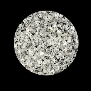 White Crystal Raw Stone Powder, Crystal Rough Powder, Healing Crystal Crushed Powder Great for Woodworking, Raw Thick Powder