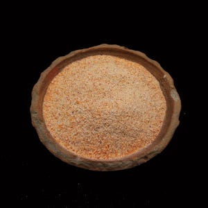 Natural Orange Carnelian Raw Stone, Orange Carnelian Raw Crushed, Healing Crystal Crushed Powder Great for Woodworking, Raw Thick Powder