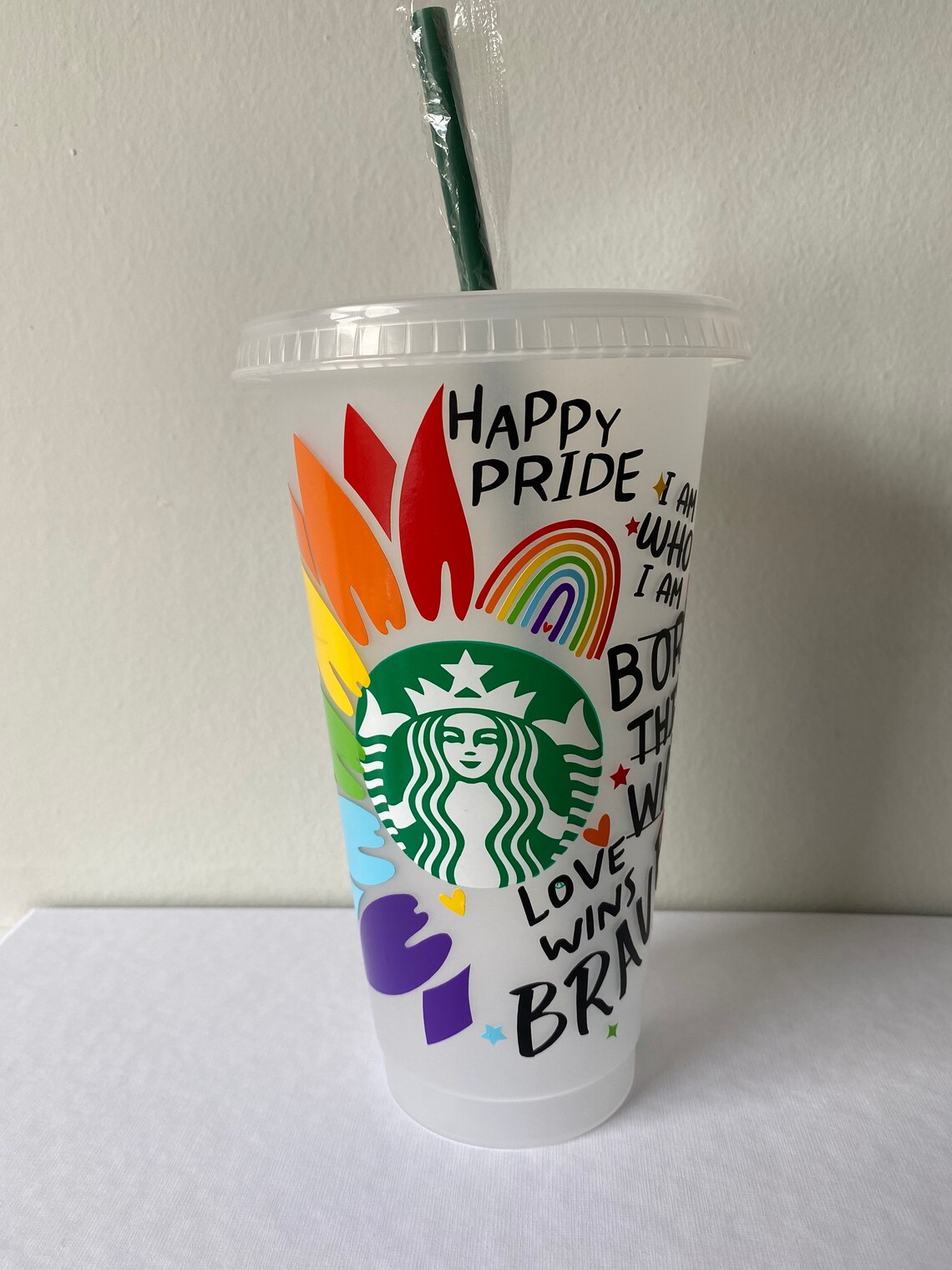 Pride Starbucks Cup Etsy