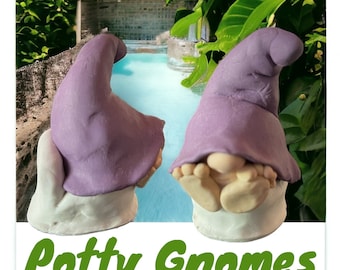Potty Training Purple Cap Gnome