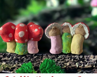 Mushroom Hat Gnome Children