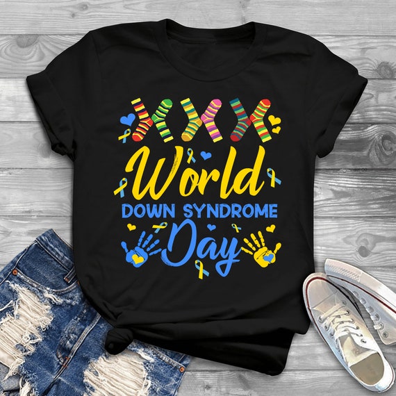 World Down Syndrome Day Shirt Down Syndrome Awareness Rock | Etsy
