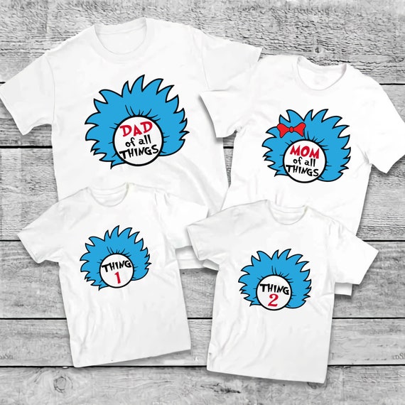 Personalized Dr Seuss Family Shirt 