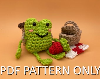 Small Frog Doll PDF Crochet Pattern