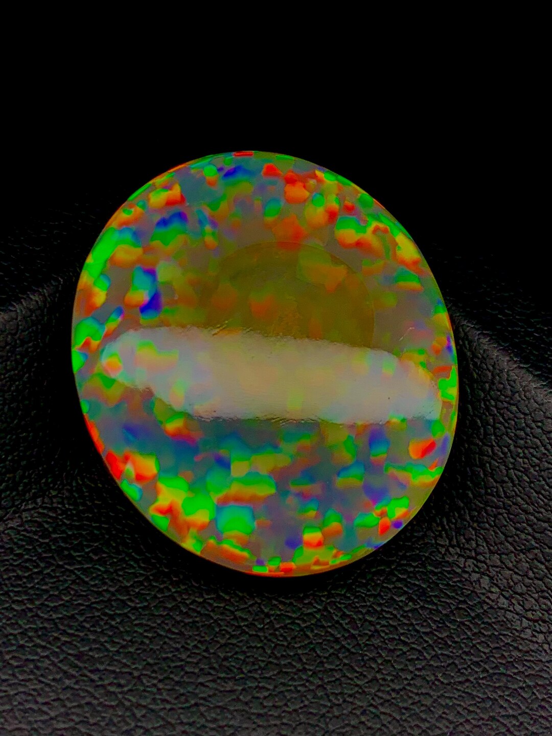 Opale Noble Doublet D'Australie - Cabochon Multicolore - 2.30 Carats - Pour Collection Ou Création De Bijoux - Neuf Sans Emballage