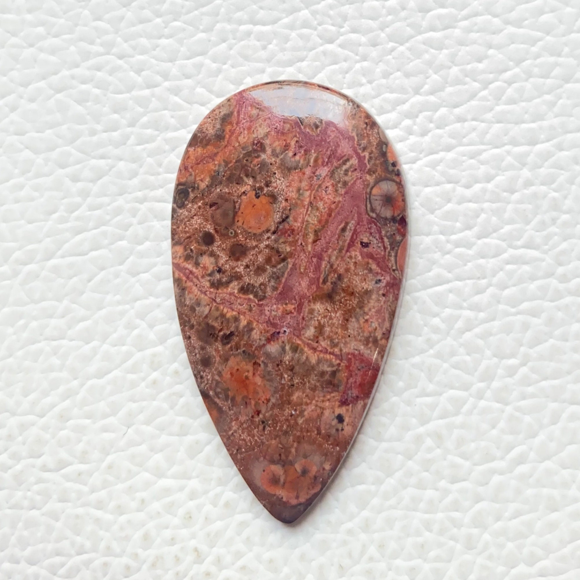 Poppy Jasper Gemstone 1 Pcs 27 Cts Top Quality Poppy Etsy