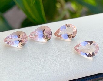 9 x 6 MM Rosa Morganit Edelstein: Natürliche facettierte AAA Qualität