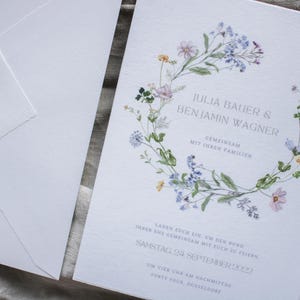 Hochzeitseinladung, Einladung Hochzeit, Standesamt Einladung, Einladung Verlobung, Einladungen, Einladungskarte, Minimalistische Einladung