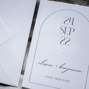 Save the date Einladung zur Hochzeit, Verlobung und Standesamt, Hochzeitseinladung, Einladungen Hochzeit, Blumen, Minimalistische Einladung