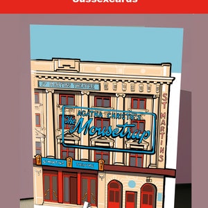 The Mousetrap, St Martin's Theatre London: Hand Signed Art Print or Poster, with Blue Sky theatre art print image 10