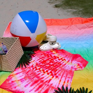 Pizza Planet Custom Tie Dye T