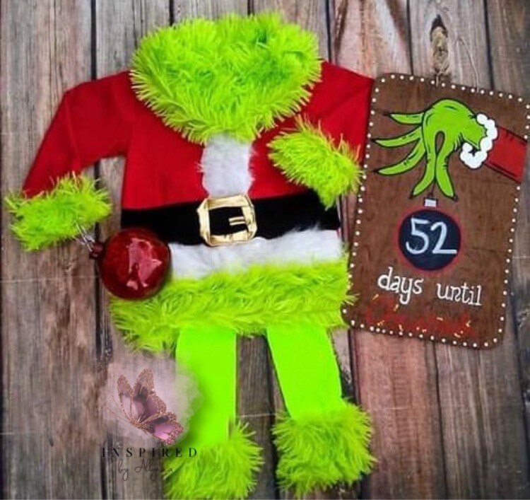 Kids Christmas Costume Stocking Version  Etsy