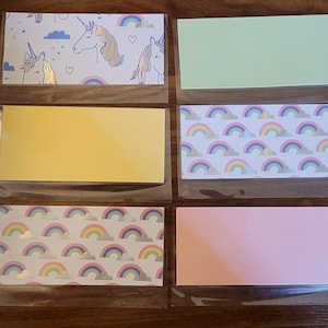 Wallet Envelopes| Wallet Envelopes Only or Wallet Envelopes Set| Cash Wallet System| Cash Stuffing