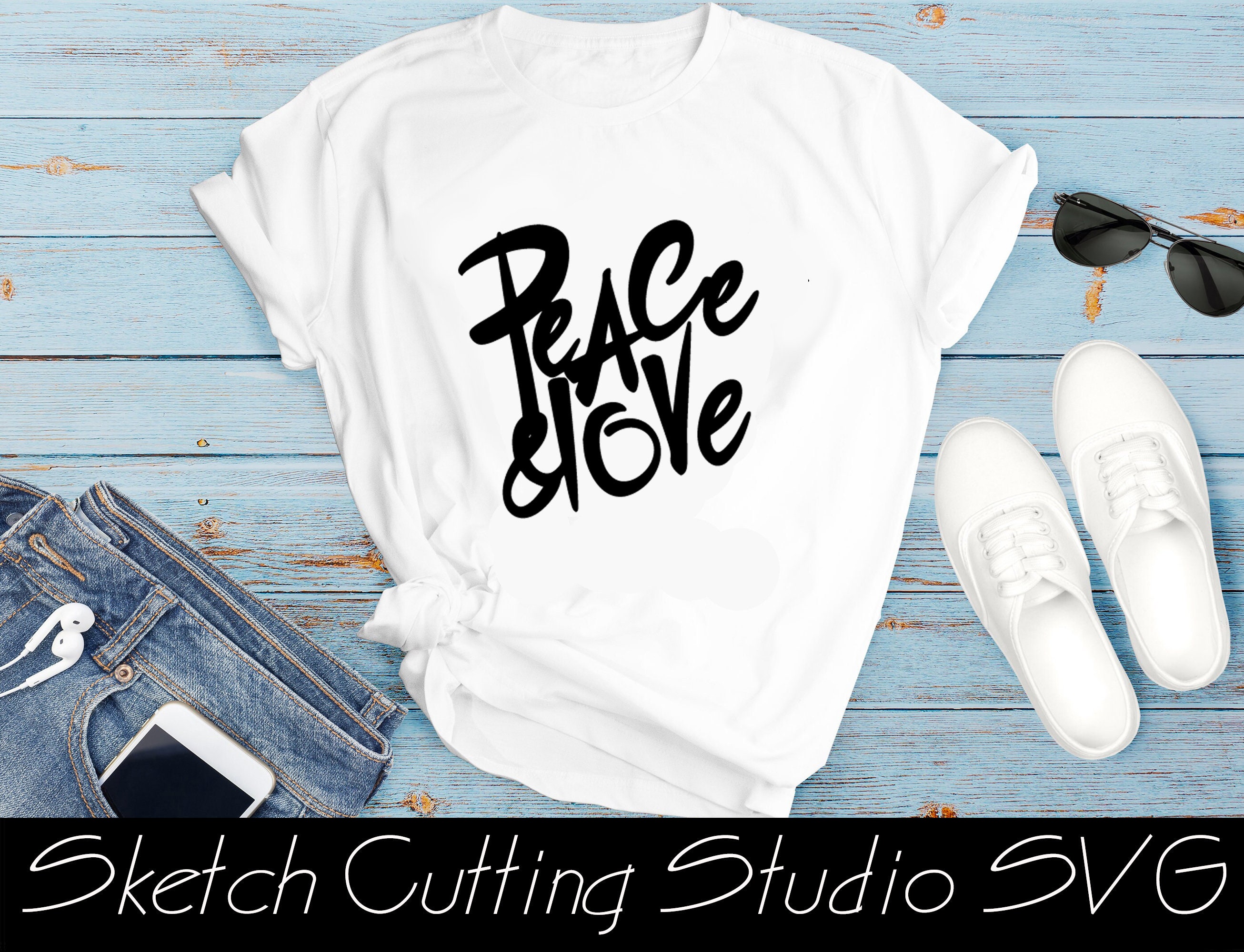 Digital Download, Peace & Love, Wall Art, Home Decor,pdf,eps,svg Etsy